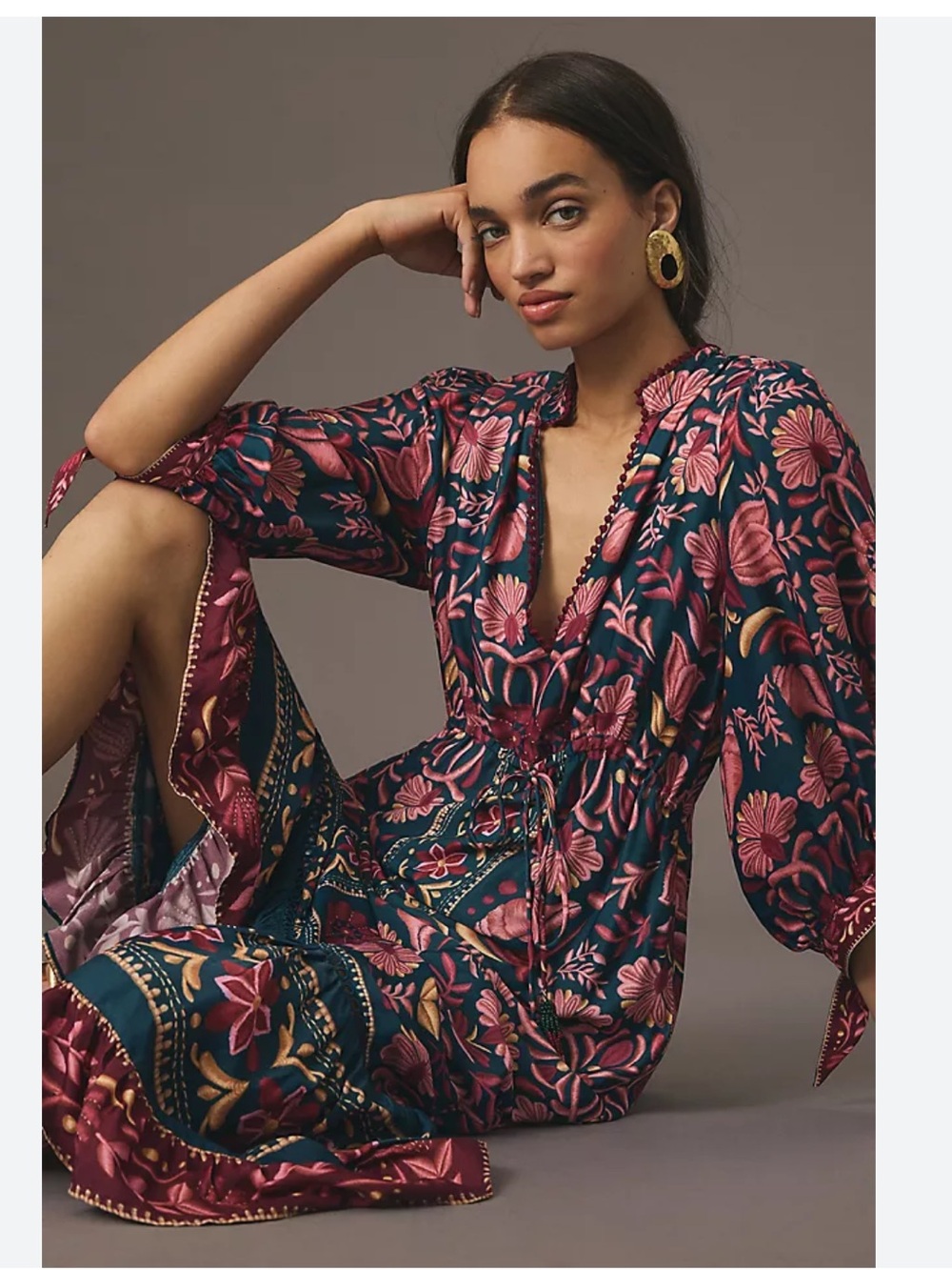 Farm Rio midi dress - Picture 3 of 7